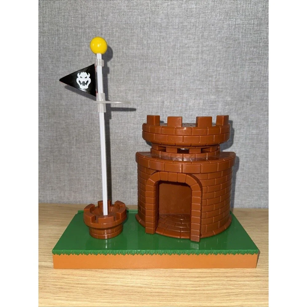Super Mario Course Incomplete Playset W/ Interactive Castle 42435. No Figure